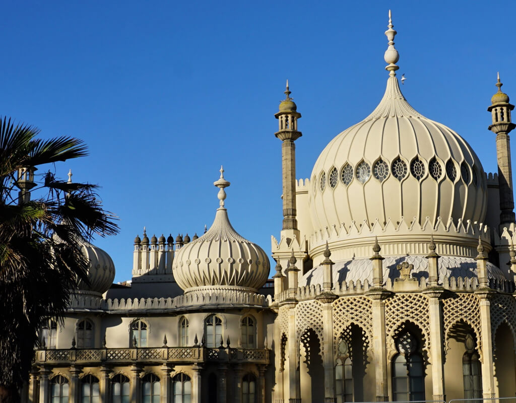 A photograph of Brighton in the sunshine